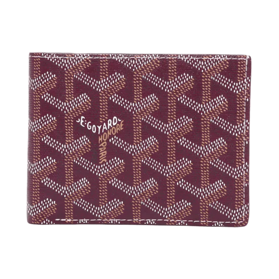 Goyard - Burgundy Victoire Wallet
