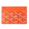 Goyard - Orange Victoire Card Holder