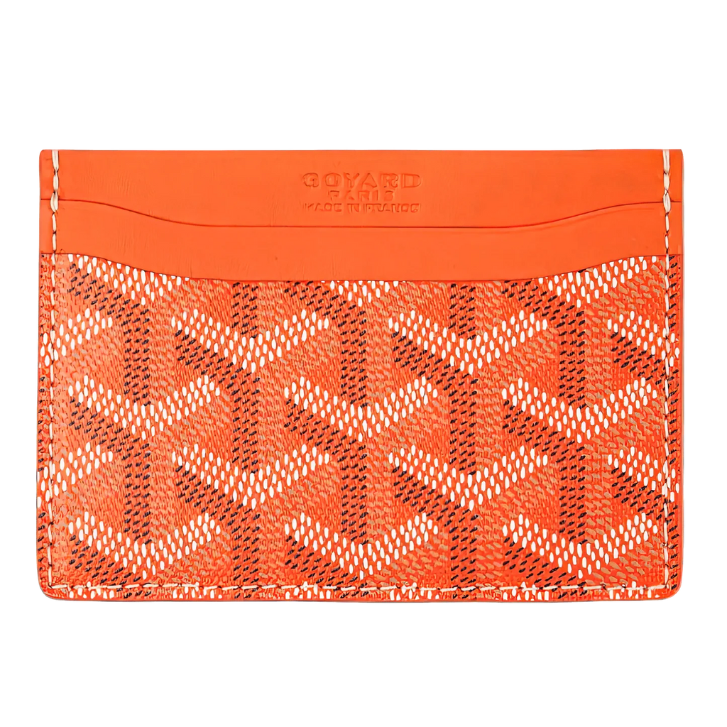 Goyard - Orange Victoire Card Holder