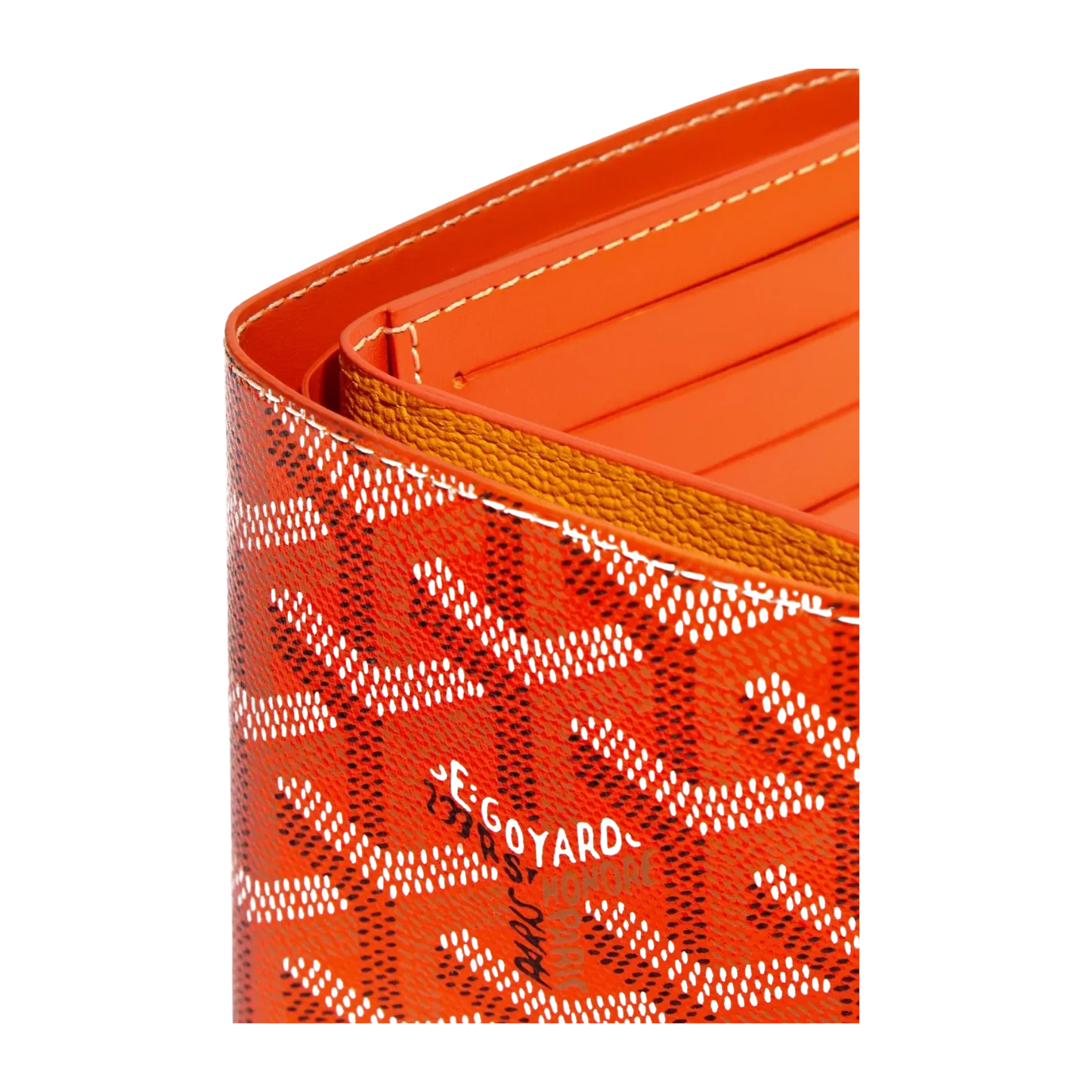 Goyard - Orange Victoire Wallet