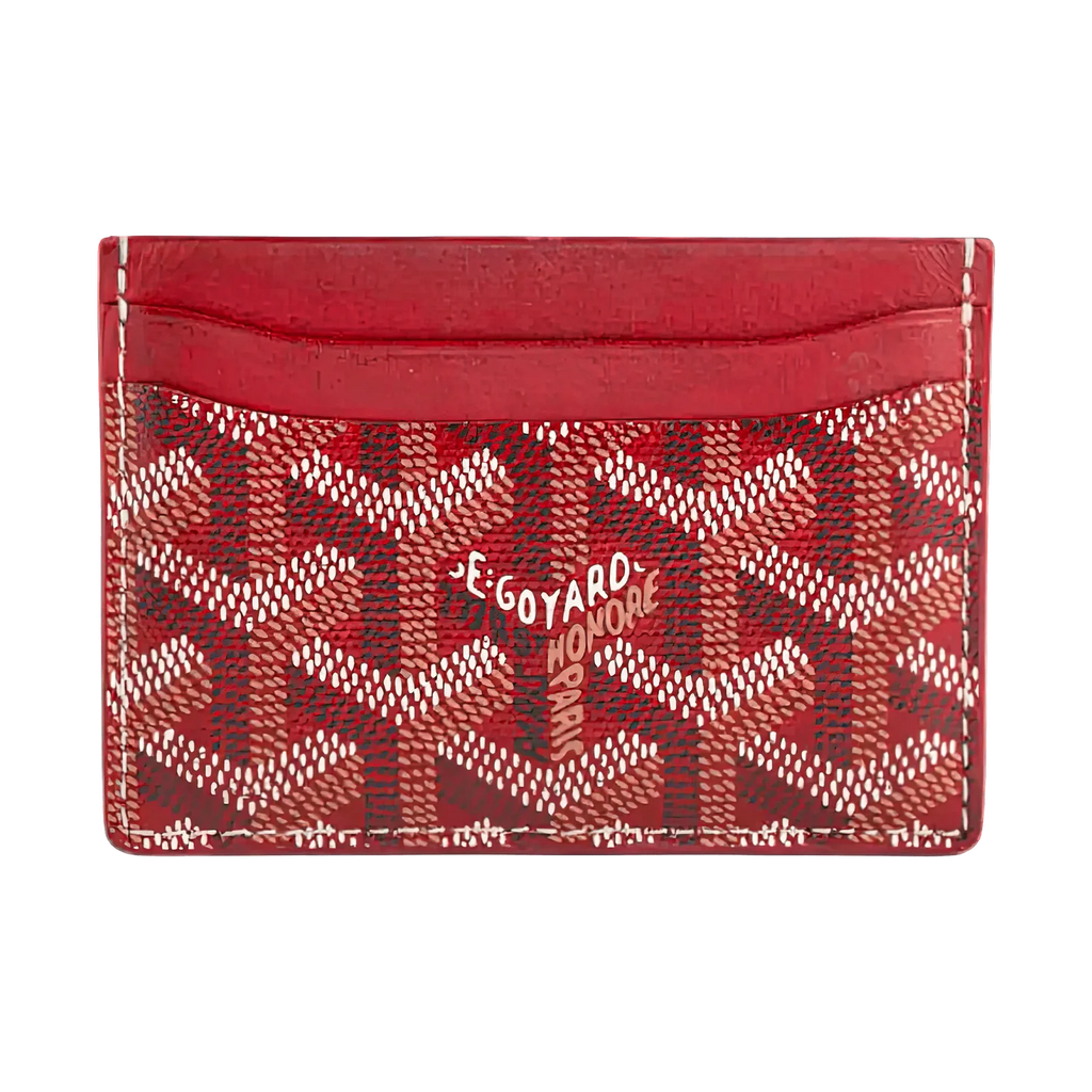 Goyard - Red Victoire Card Holder