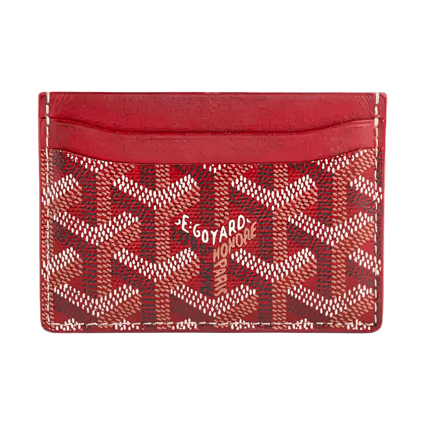Goyard - Red Victoire Card Holder