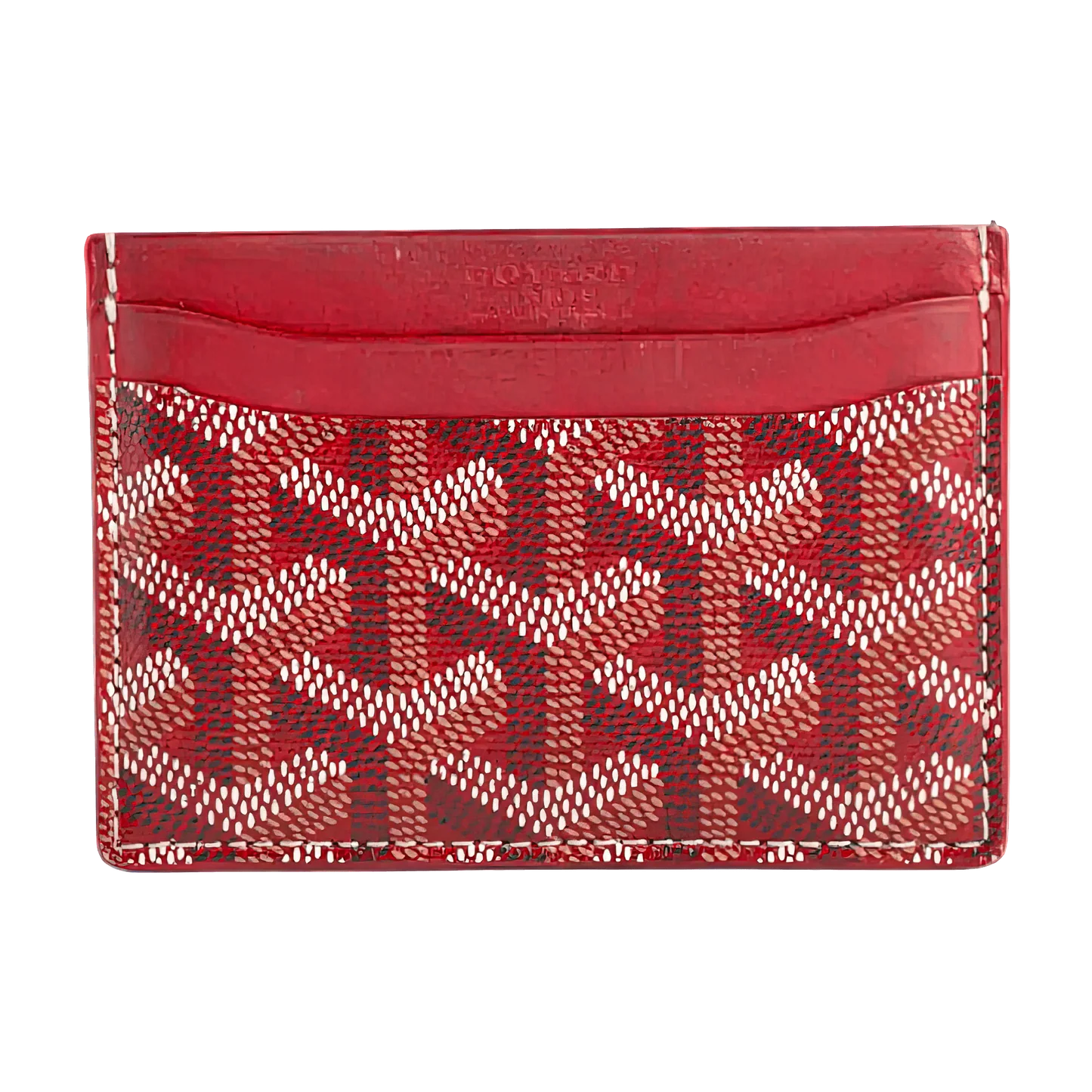 Goyard - Red Victoire Card Holder