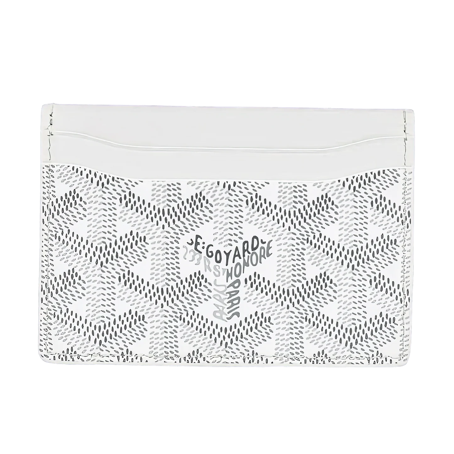 Goyard - White Victoire Card Holder