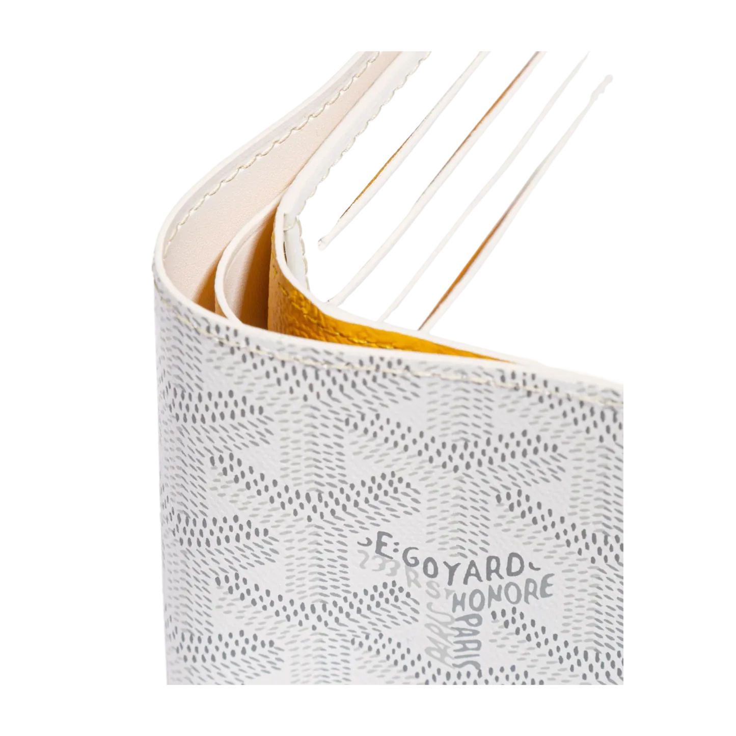 Goyard - White Victoire Wallet