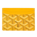 Goyard - Yellow Victoire Card Holder