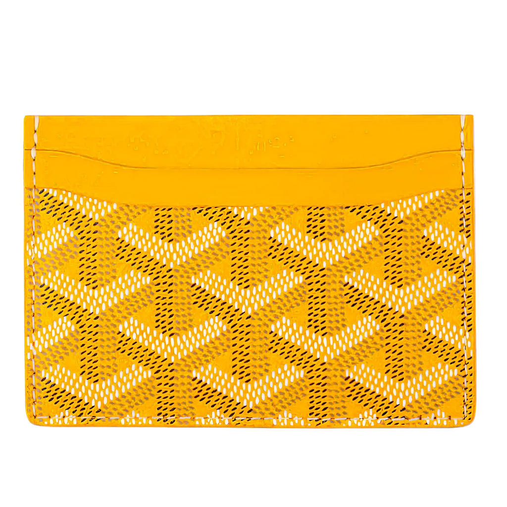 Goyard - Yellow Victoire Card Holder