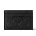 Louis Vuitton - Black Embossed Card Holder