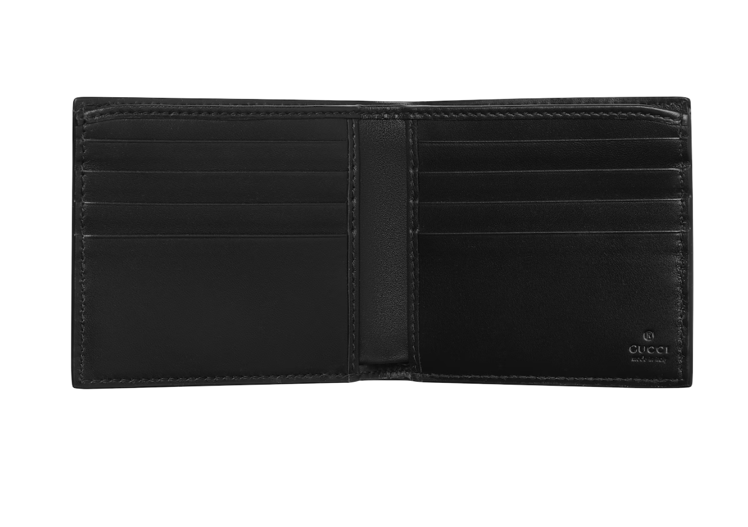 Gucci - Black Embossed GG Wallet