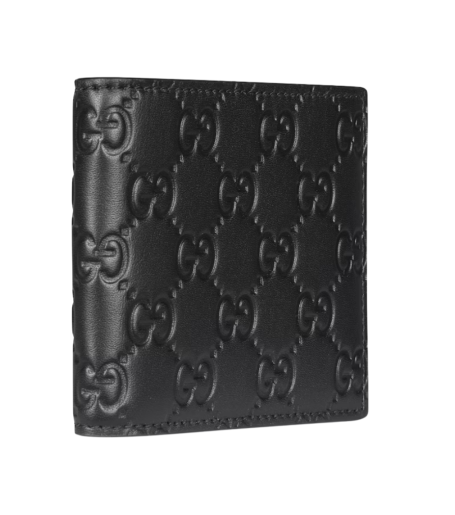Gucci - Black Embossed GG Wallet