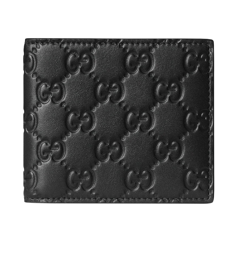 Gucci - Black Embossed GG Wallet